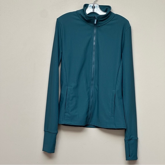 Teal Move Theology Full-Zip Jacket Size Medium - Picture 1 of 7